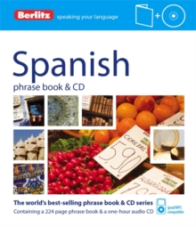 Berlitz: Spanish Phrase Book & CD, Paperback Book Berlitz: Spanish Phrase Book & CD, Paperback Book