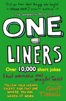 The Mammoth Book of One-Liners, Paperback Book The Mammoth Book of One-Liners, Paperback Book