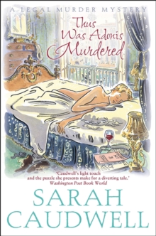 Thus Was Adonis Murdered, Paperback Book Thus Was Adonis Murdered, Paperback Book