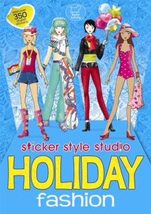 Holiday Fashion: Sticker Style Studio, Paperback Book Holiday Fashion: Sticker Style Studio, Paperback Book