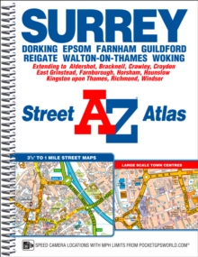 Surrey Street Atlas, Spiral bound Book Surrey Street Atlas, Spiral bound Book