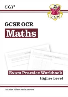 Image for New GCSE Maths OCR Exam Practice Workbook: Higher - For the Grade 9-1 Course (Includes Answers)