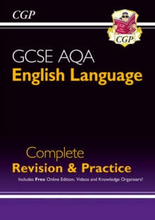 New GCSE English Language AQA Complete Revision & Practice - Grade 9-1 Course (with Online Edition), Paperback Book New GCSE English Language AQA Complete Revision & Practice - Grade 9-1 Course (with Online Edition), Paperback Book