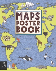 Maps Poster Book, Paperback Book Maps Poster Book, Paperback Book