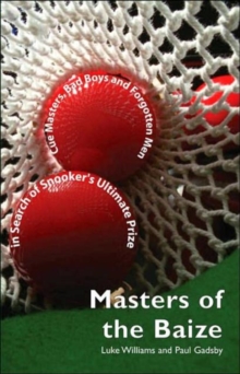 Masters of the Baize, Hardback Book Masters of the Baize, Hardback Book