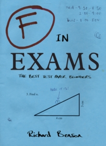 F in Exams : The Best Test Paper Blunders, Paperback Book F in Exams : The Best Test Paper Blunders, Paperback Book
