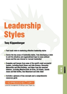 Leadership Styles, Paperback Leadership Styles, Paperback