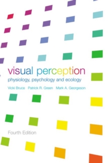 Visual Perception : Physiology, Psychology and Ecology, Paperback Book Visual Perception : Physiology, Psychology and Ecology, Paperback Book