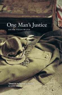 One Man's Justice, Paperback One Man's Justice, Paperback