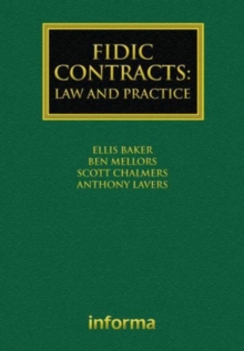 FIDIC Contracts: Law and Practice, Hardback Book FIDIC Contracts: Law and Practice, Hardback Book