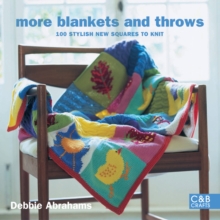 More blankets and throws: 100 Stylish New Squares to Knit, Paperback Book More blankets and throws: 100 Stylish New Squares to Knit, Paperback Book