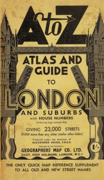 London Street Atlas, Paperback Book London Street Atlas, Paperback Book
