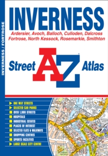 Inverness Street Atlas, Paperback Book Inverness Street Atlas, Paperback Book
