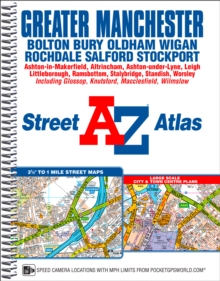 Greater Manchester Street Atlas, Spiral bound Greater Manchester Street Atlas, Spiral bound