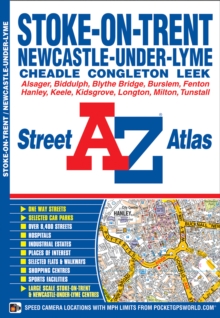 Stoke On Trent Street Atlas, Paperback Book Stoke On Trent Street Atlas, Paperback Book