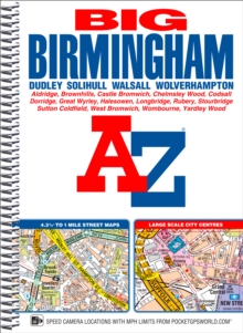 Big Birmingham Street Atlas, Spiral bound Big Birmingham Street Atlas, Spiral bound