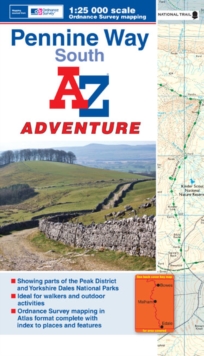Penine Way (South) Adventure Atlas, Paperback Book Penine Way (South) Adventure Atlas, Paperback Book