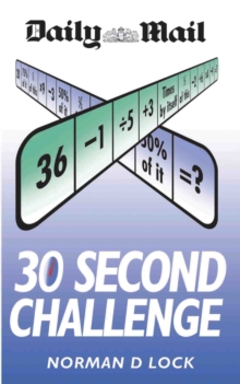 Daily Mail 30 Second Challenge, Paperback Book Daily Mail 30 Second Challenge, Paperback Book