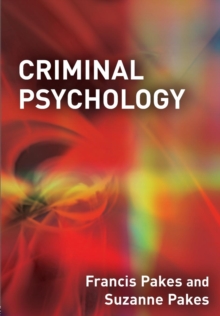 Criminal Psychology, Paperback Book Criminal Psychology, Paperback Book