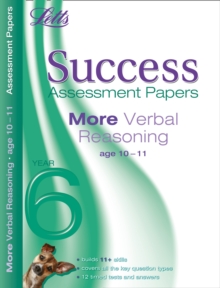 More Verbal Reasoning Age 10-11 : Assessment Papers, Paperback Book More Verbal Reasoning Age 10-11 : Assessment Papers, Paperback Book