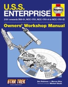 U.S.S. Enterprise Manual, Hardback Book U.S.S. Enterprise Manual, Hardback Book