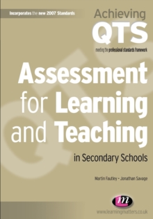Assessment for Learning and Teaching in Secondary Schools, Paperback Book Assessment for Learning and Teaching in Secondary Schools, Paperback Book