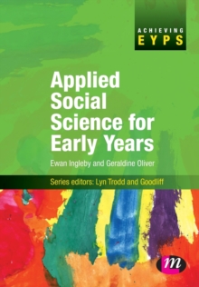 Applied Social Science for Early Years, Paperback Book Applied Social Science for Early Years, Paperback Book