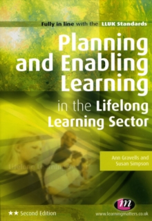 Planning and Enabling Learning in the Lifelong Learning Sector, Paperback Book Planning and Enabling Learning in the Lifelong Learning Sector, Paperback Book
