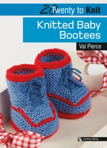 Knitted Baby Bootees, Paperback Book Knitted Baby Bootees, Paperback Book