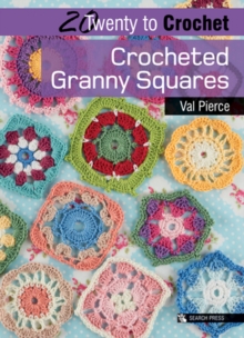 Crocheted Granny Squares, Paperback Book Crocheted Granny Squares, Paperback Book