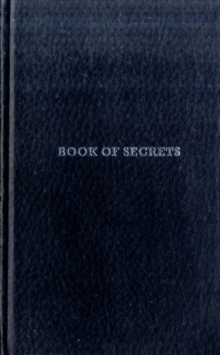 The Book of Secrets, Hardback Book The Book of Secrets, Hardback Book