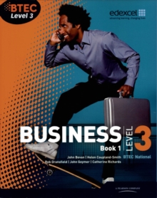 BTEC Level 3 National Business Student Book 1 : Book 1, Paperback Book BTEC Level 3 National Business Student Book 1 : Book 1, Paperback Book