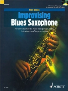 IMPROVISING BLUES SAXOPHONE, Paperback Book IMPROVISING BLUES SAXOPHONE, Paperback Book