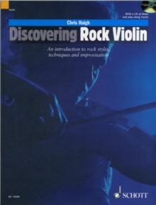 Discovering Rock Violin: An Introduction to Rock Styles, Techniques and Improvisation, Mixed media product Book Discovering Rock Violin: An Introduction to Rock Styles, Techniques and Improvisation, Mixed media product Book