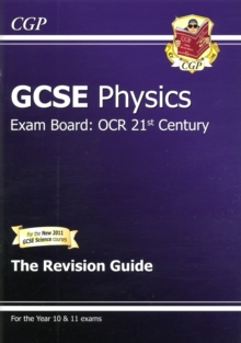 GCSE Physics OCR 21st Century Revision Guide (with Online Edition) (A*-G Course), Paperback GCSE Physics OCR 21st Century Revision Guide (with Online Edition) (A*-G Course), Paperback