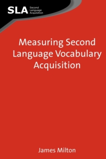 Measuring Second Language Vocabulary Acquisition, Paperback Book Measuring Second Language Vocabulary Acquisition, Paperback Book