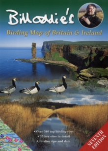 Bill Oddie's Birding Map of Britain and Ireland, Sheet map Book Bill Oddie's Birding Map of Britain and Ireland, Sheet map Book