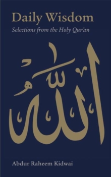 Daily Wisdom : Selection from the Qur'an No. 2, Hardback Book Daily Wisdom : Selection from the Qur'an No. 2, Hardback Book
