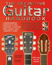 The Definitive Guitar Handbook, Paperback Book The Definitive Guitar Handbook, Paperback Book