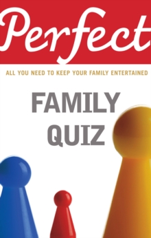 Perfect Family Quiz, Paperback Book Perfect Family Quiz, Paperback Book