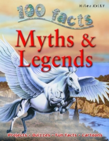 100 Facts on Myths and Legends, Paperback Book 100 Facts on Myths and Legends, Paperback Book
