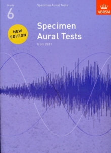 Specimen Aural Tests, Grade 6 : new edition from 2011, Sheet music Book Specimen Aural Tests, Grade 6 : new edition from 2011, Sheet music Book