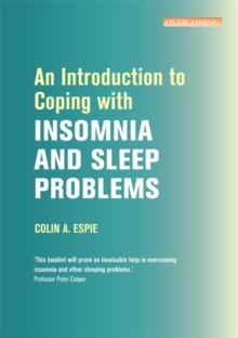 An Introduction to Coping with Insomnia and Sleep Problems, Paperback Book An Introduction to Coping with Insomnia and Sleep Problems, Paperback Book
