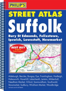 Philip's Street Atlas Suffolk, Spiral bound Philip's Street Atlas Suffolk, Spiral bound