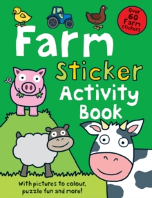 Farm Sticker Activity Book, Paperback Book Farm Sticker Activity Book, Paperback Book