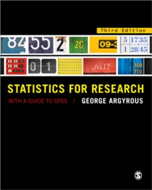 Statistics for Research : With a Guide to SPSS, Paperback Statistics for Research : With a Guide to SPSS, Paperback