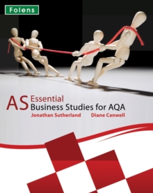 Essential Business Studies A Level: AS Student Book for AQA, Paperback Book Essential Business Studies A Level: AS Student Book for AQA, Paperback Book