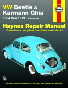 VW Beetle and Karmann Ghia (1954-79) Automotive Repair Manual, Paperback Book VW Beetle and Karmann Ghia (1954-79) Automotive Repair Manual, Paperback Book