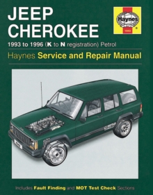 Jeep Cherokee Service and Repair Manual, Hardback Book Jeep Cherokee Service and Repair Manual, Hardback Book