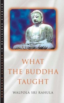 What the Buddha Taught, Paperback Book What the Buddha Taught, Paperback Book